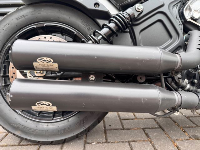Hauptbild bild 13 INDIAN Scout Bobber 1133 |  Jekill&Hide | Fußrasten vor