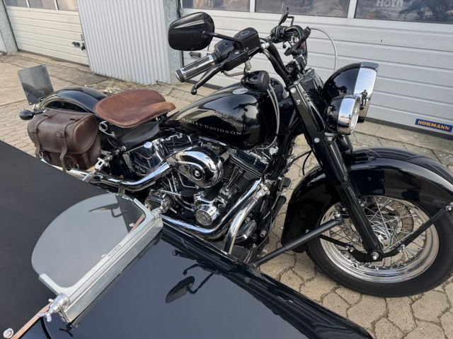 Hauptbild bild 9 HARLEY DAVIDSON FLSTF 100 th anniversary SANDY Boot