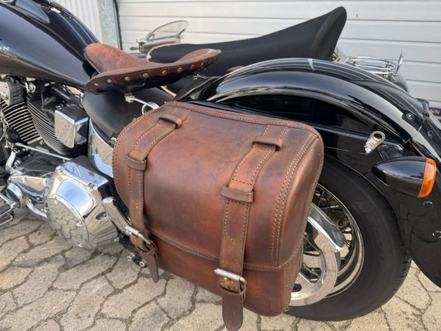 Hauptbild bild 19 HARLEY DAVIDSON FLSTF 100 th anniversary SANDY Boot