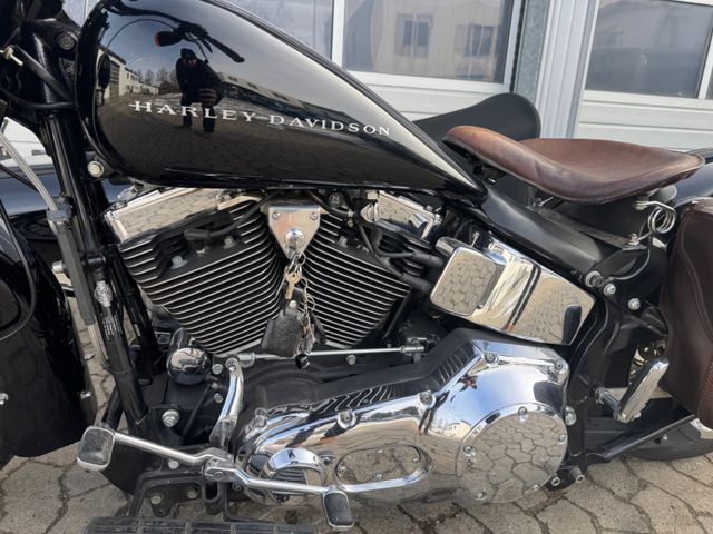 Hauptbild bild 18 HARLEY DAVIDSON FLSTF 100 th anniversary SANDY Boot