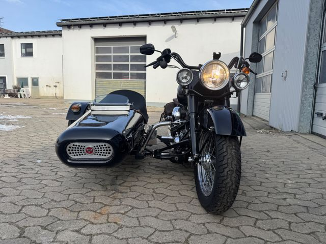 Hauptbild bild 21 HARLEY DAVIDSON FLSTF 100 th anniversary SANDY Boot